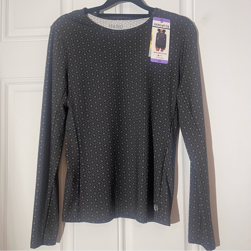 ❤️2/$15 or 3/$21❤️ NWT Hang Ten Long Sleeve Dun Tee, Size XS